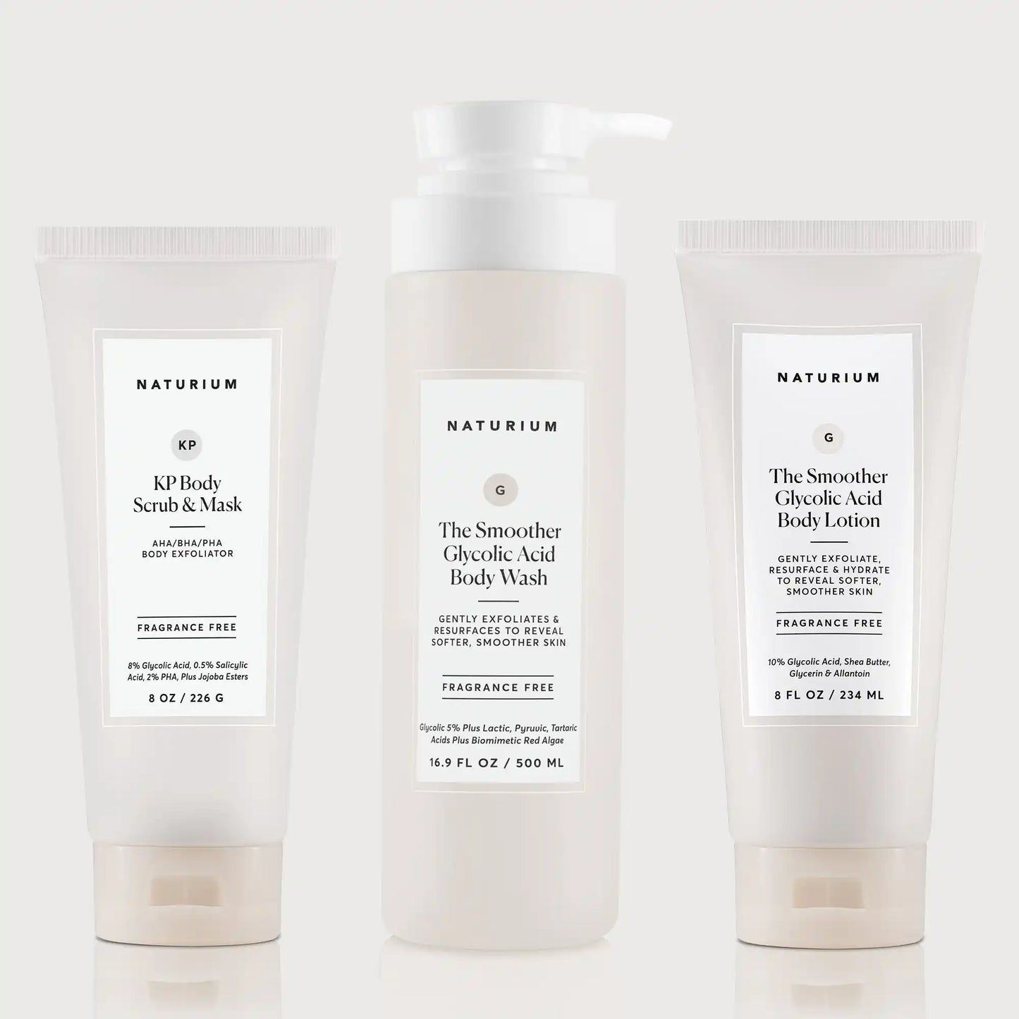 the-glycolic-acid-body-bundle-p5 NATR_KPScrub_SmootherBodyWash_SmootherLotion_Bundle_ecomm.webp